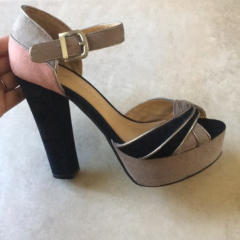 Lauren Conrad strapped heels